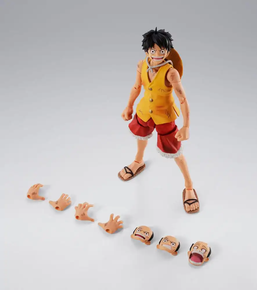 One Piece S.H.Figuarts akciófigura Monkey D. Luffy Marineford 15 cm termékfotó