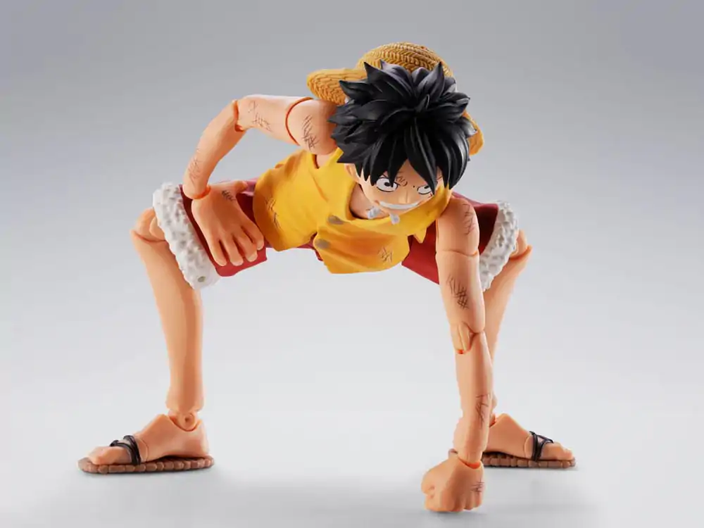 One Piece S.H.Figuarts akciófigura Monkey D. Luffy Marineford 15 cm termékfotó