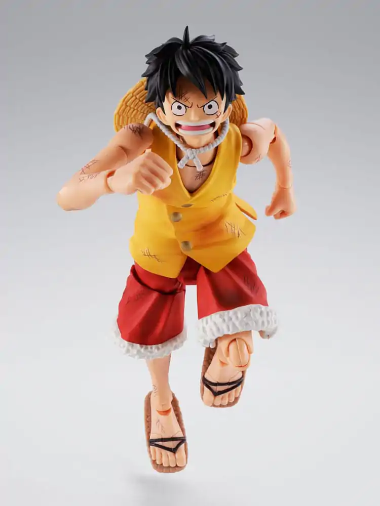 One Piece S.H.Figuarts akciófigura Monkey D. Luffy Marineford 15 cm termékfotó