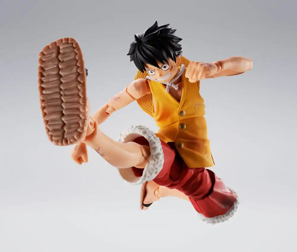 One Piece S.H.Figuarts akciófigura Monkey D. Luffy Marineford 15 cm termékfotó
