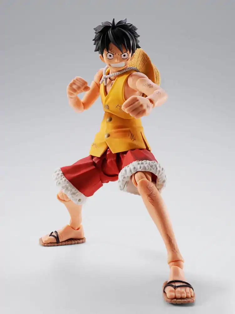 One Piece S.H.Figuarts akciófigura Monkey D. Luffy Marineford 15 cm termékfotó