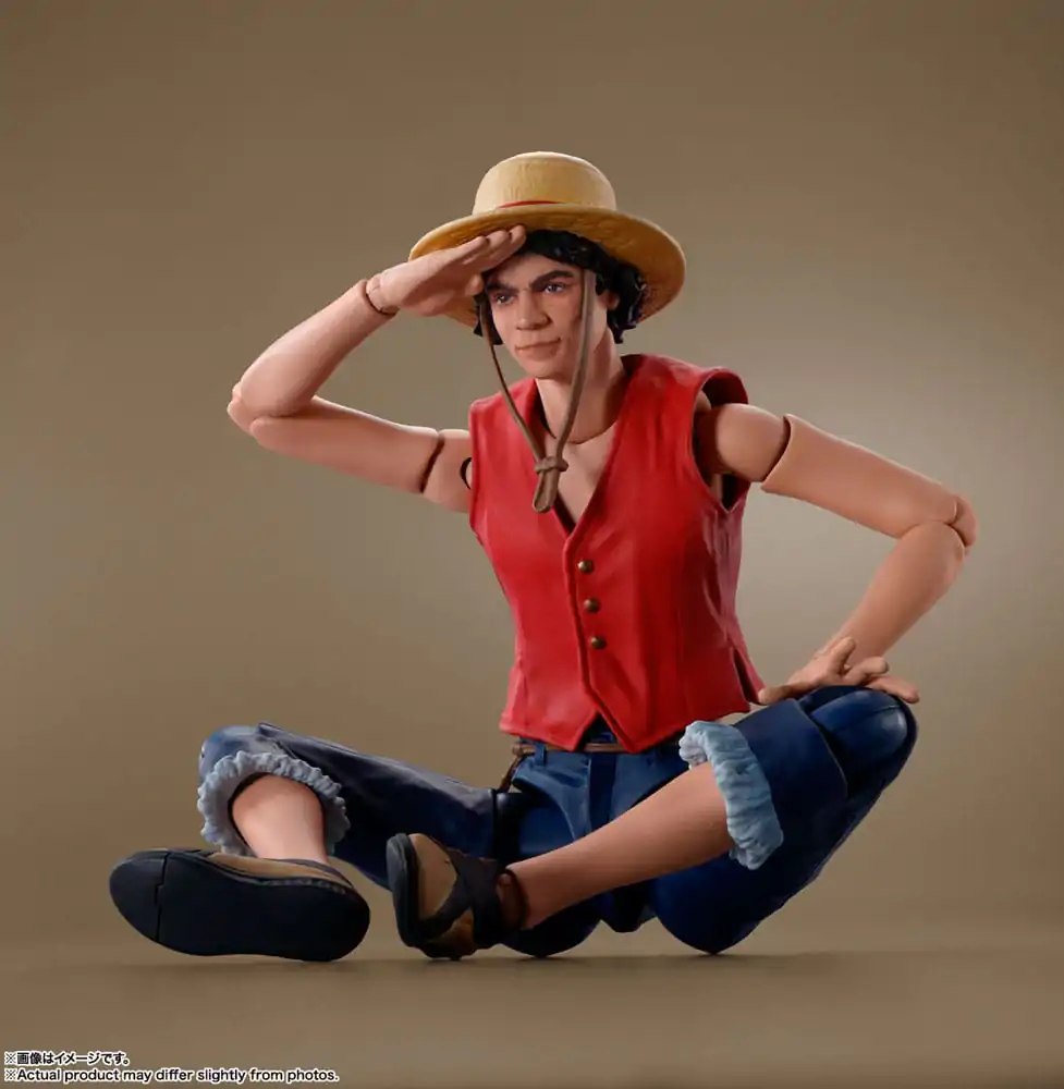 One Piece S.H. Figuarts akciófigura Monkey D. Luffy (Netflix) 14 cm termékfotó