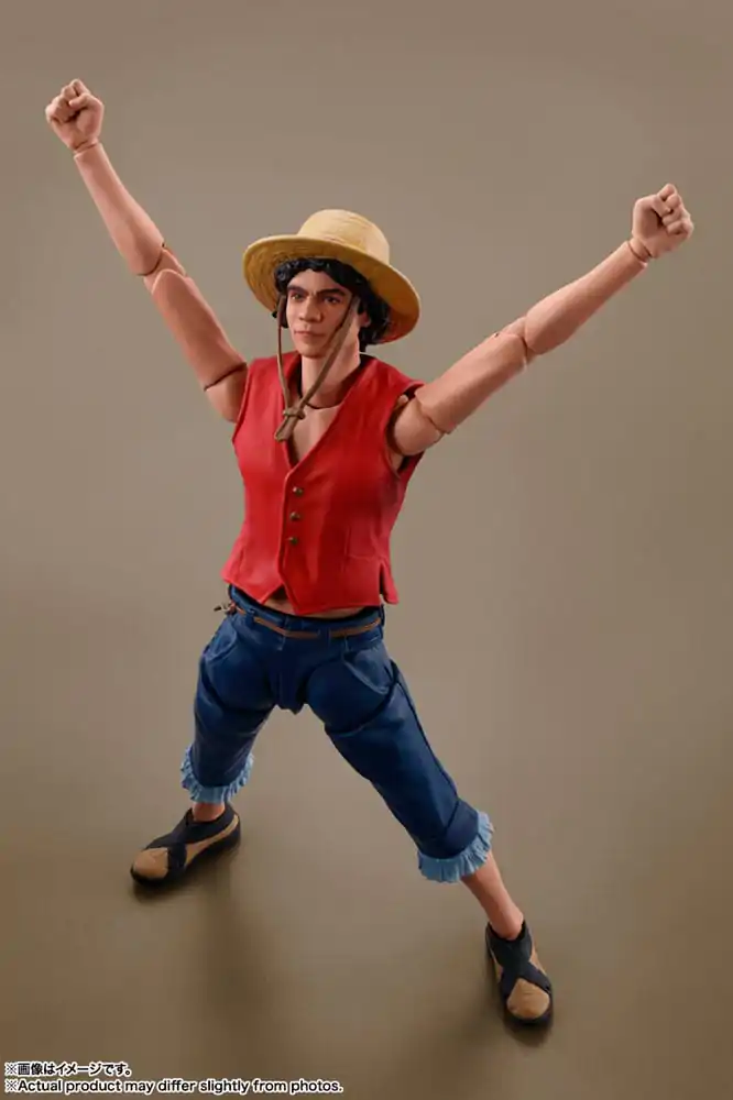 One Piece S.H. Figuarts akciófigura Monkey D. Luffy (Netflix) 14 cm termékfotó