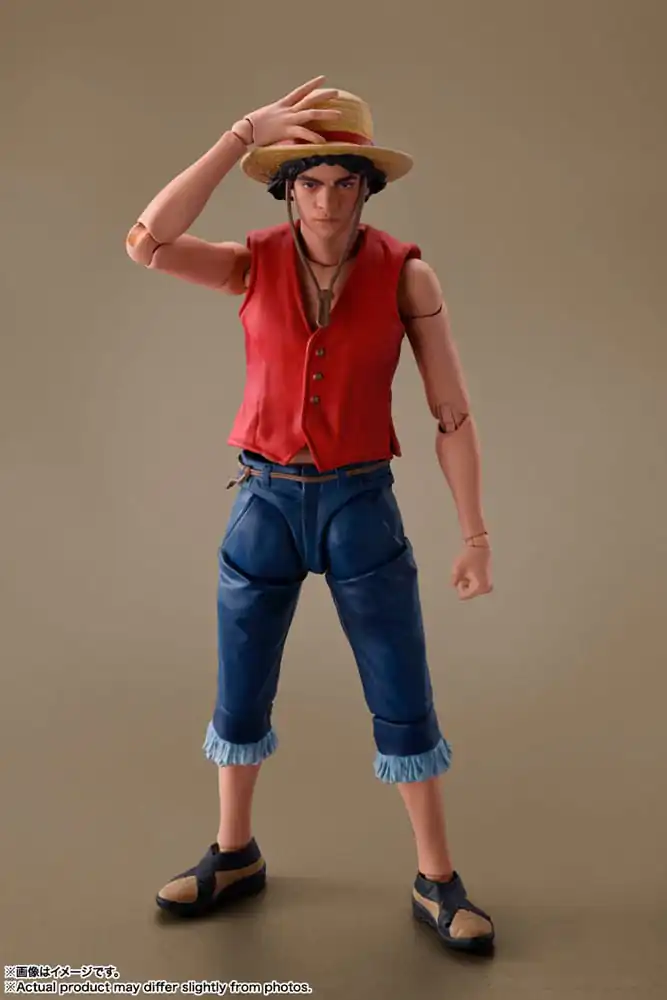 One Piece S.H. Figuarts akciófigura Monkey D. Luffy (Netflix) 14 cm termékfotó