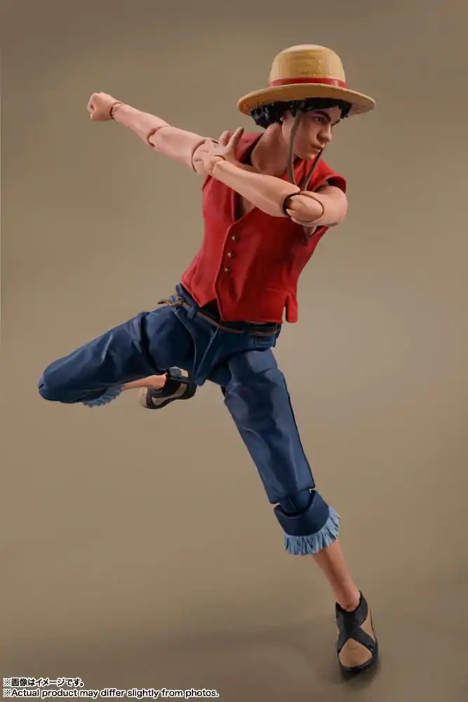 One Piece S.H. Figuarts akciófigura Monkey D. Luffy (Netflix) 14 cm termékfotó