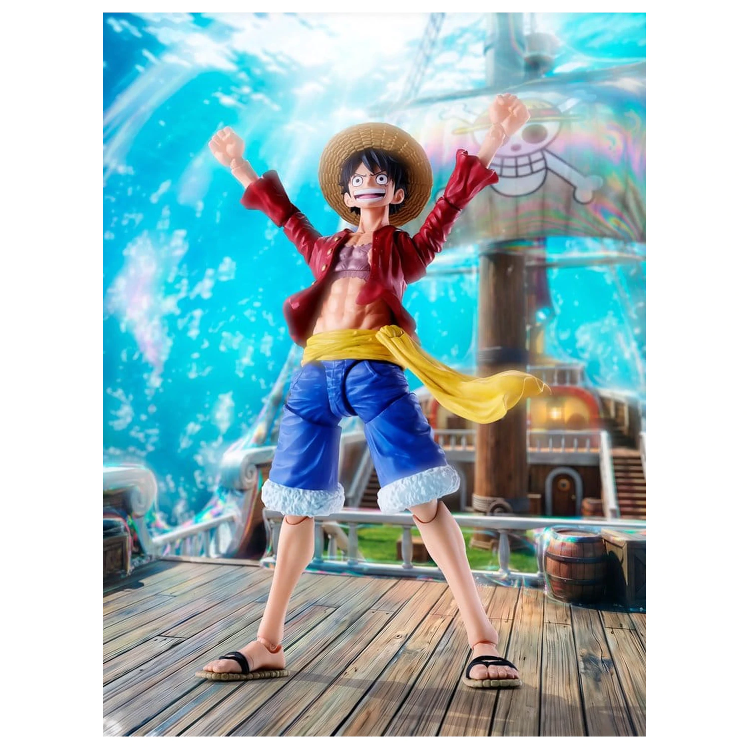 One Piece S.H.Figuarts akciófigura Monkey D. Luffy -Two Years Later- 15 cm termékfotó