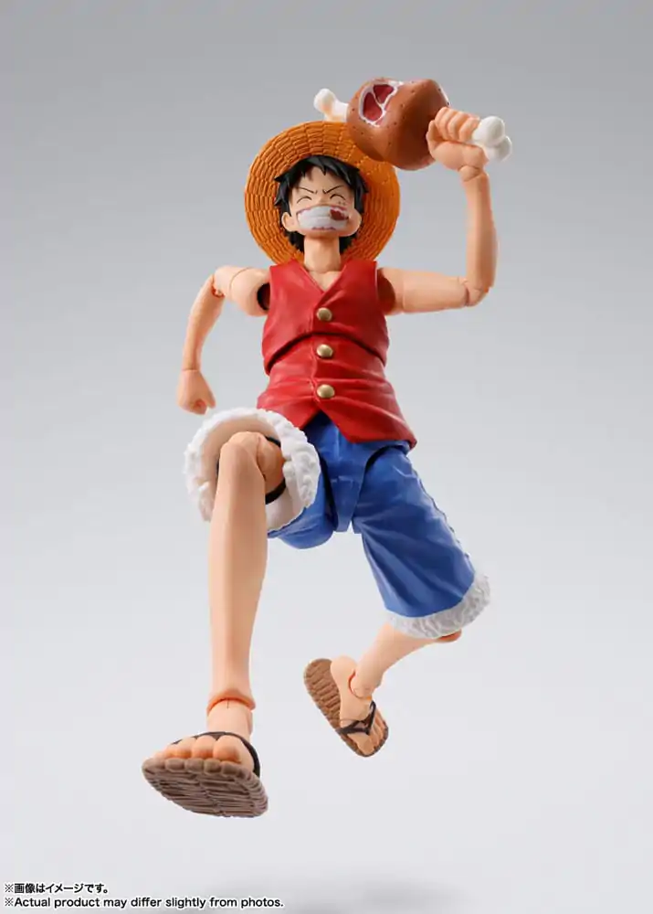 One Piece S.H. Figuarts Action Figure Monkey D. Ruffy Romance Dawn 15 cm termékfotó