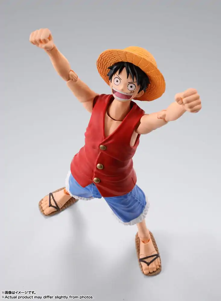 One Piece S.H. Figuarts Action Figure Monkey D. Ruffy Romance Dawn 15 cm termékfotó