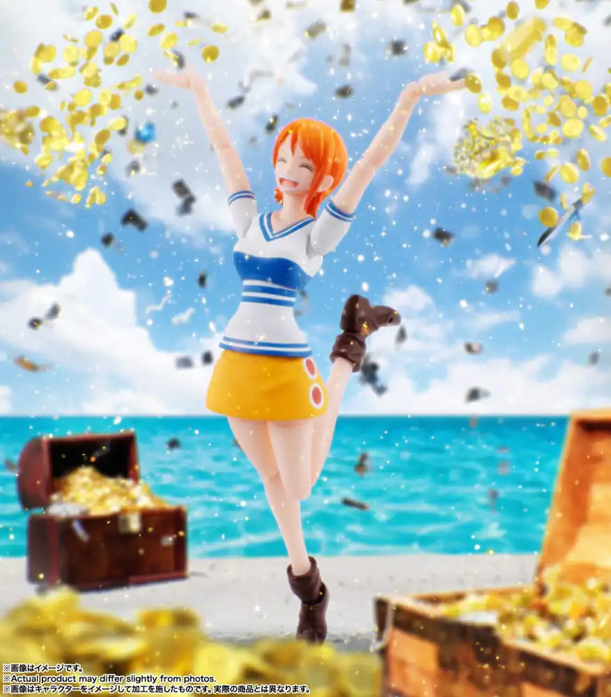 One Piece S.H. Figuarts akciófigura Nami Romance Dawn 14 cm termékfotó