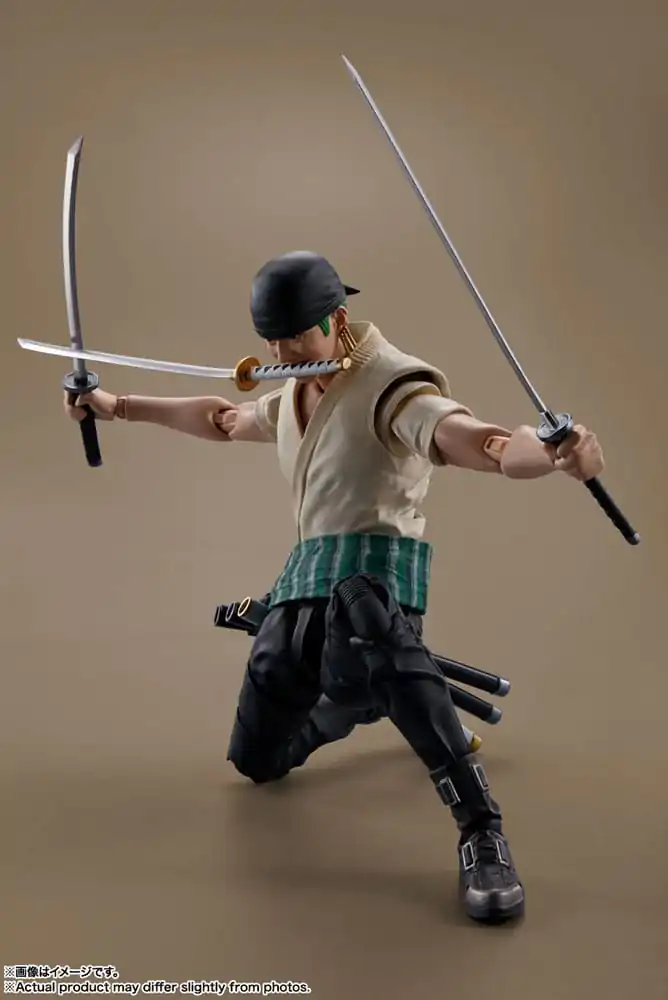 One Piece S.H. Figuarts akciófigura Roronoa Zoro (Netflix) 14 cm termékfotó