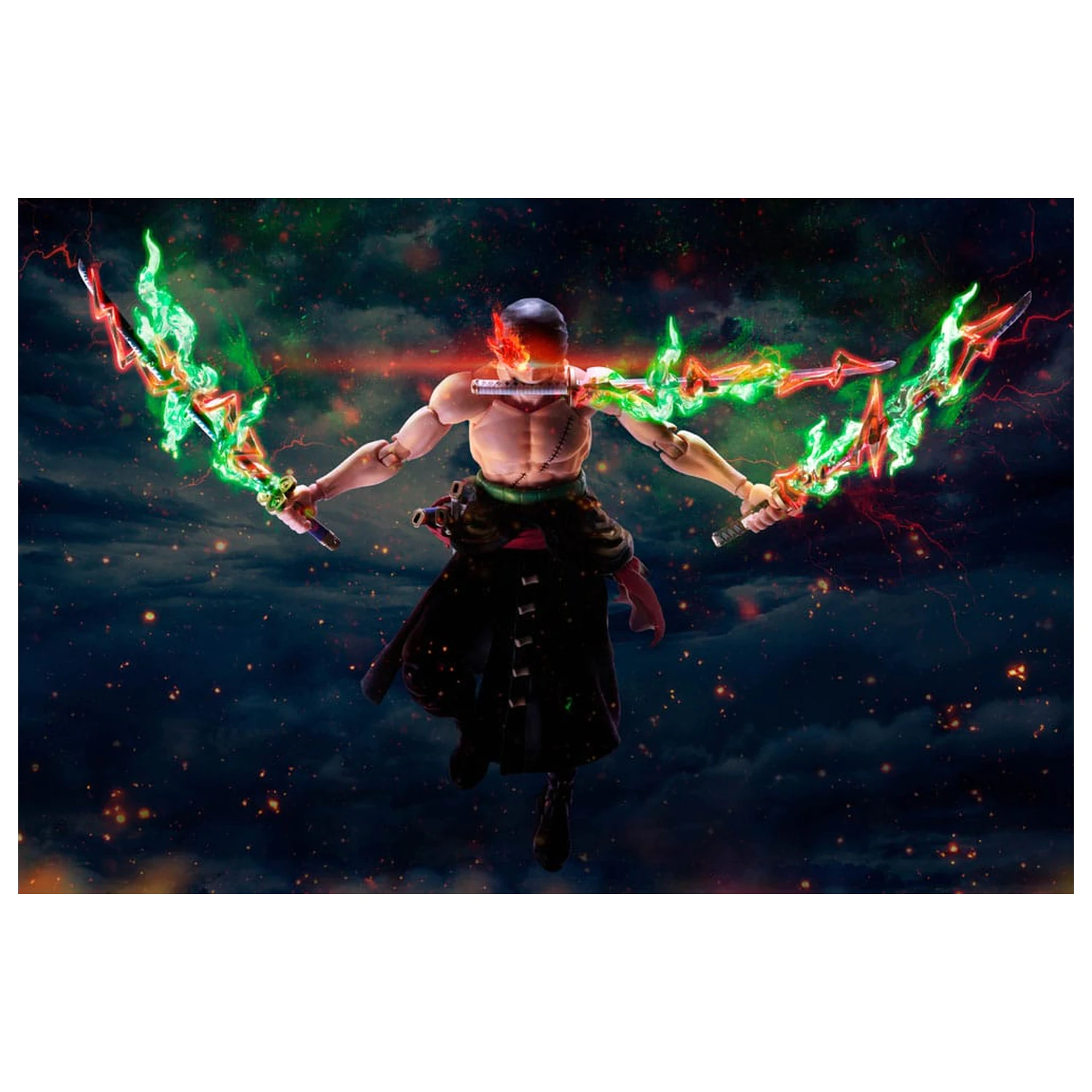 One Piece S.H.Figuarts akciófigura Roronoa Zoro The King of Hell 15 cm  termékfotó