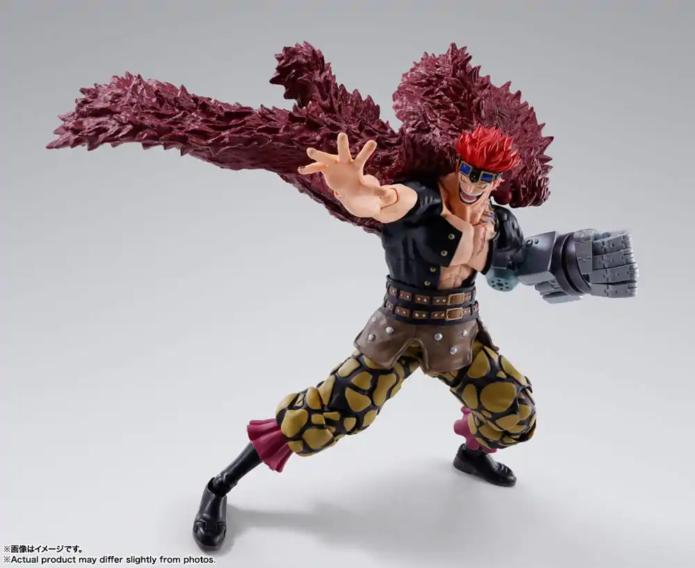 One Piece S.H. Figuarts Eustass Kid -The Raid on Onigashima- akciófigura 15 cm termékfotó