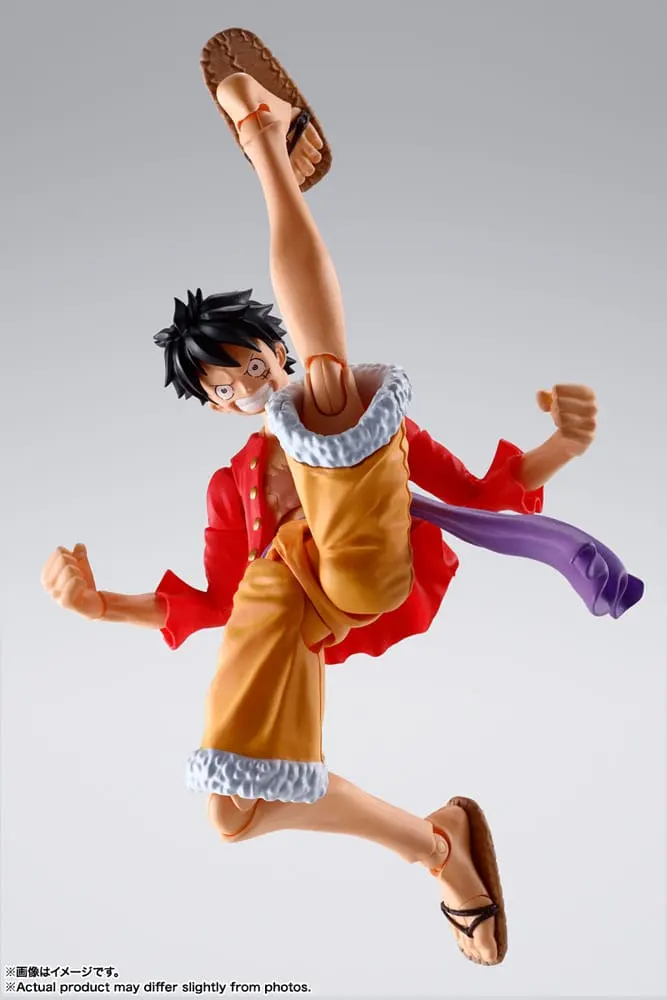 One Piece S.H. Figuarts Monkey D. Luffy (The Raid on Onigashima) akciófigura 14 cm termékfotó