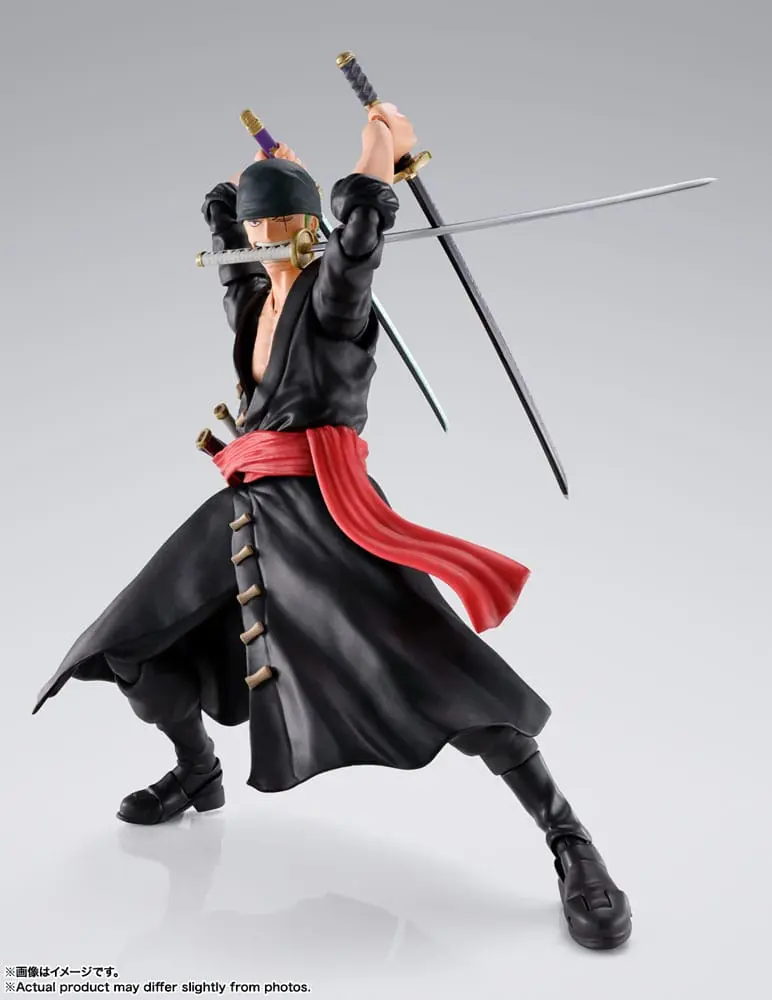 One Piece S.H. Figuarts Roronoa Zoro (The Raid on Onigashima) akciófigura 15 cm termékfotó