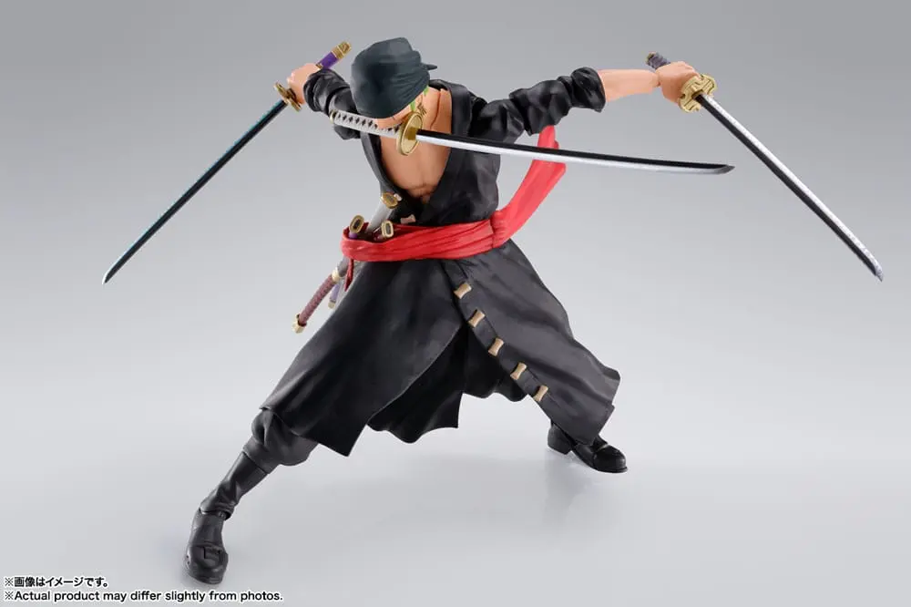 One Piece S.H. Figuarts Roronoa Zoro (The Raid on Onigashima) akciófigura 15 cm termékfotó