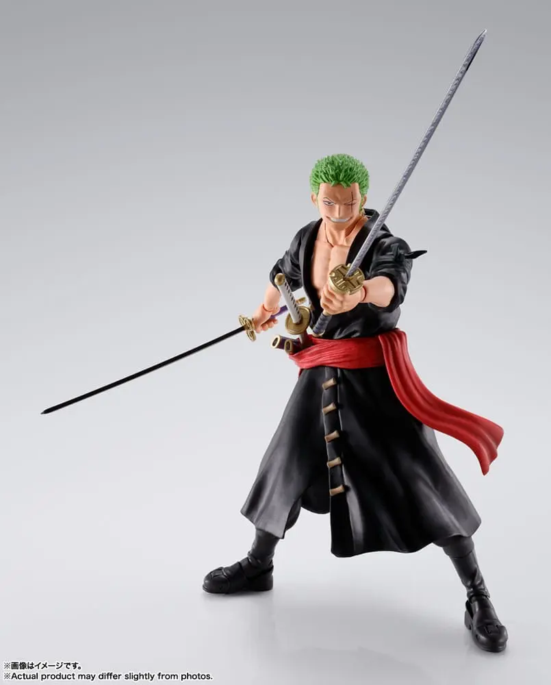 One Piece S.H. Figuarts Roronoa Zoro (The Raid on Onigashima) akciófigura 15 cm termékfotó