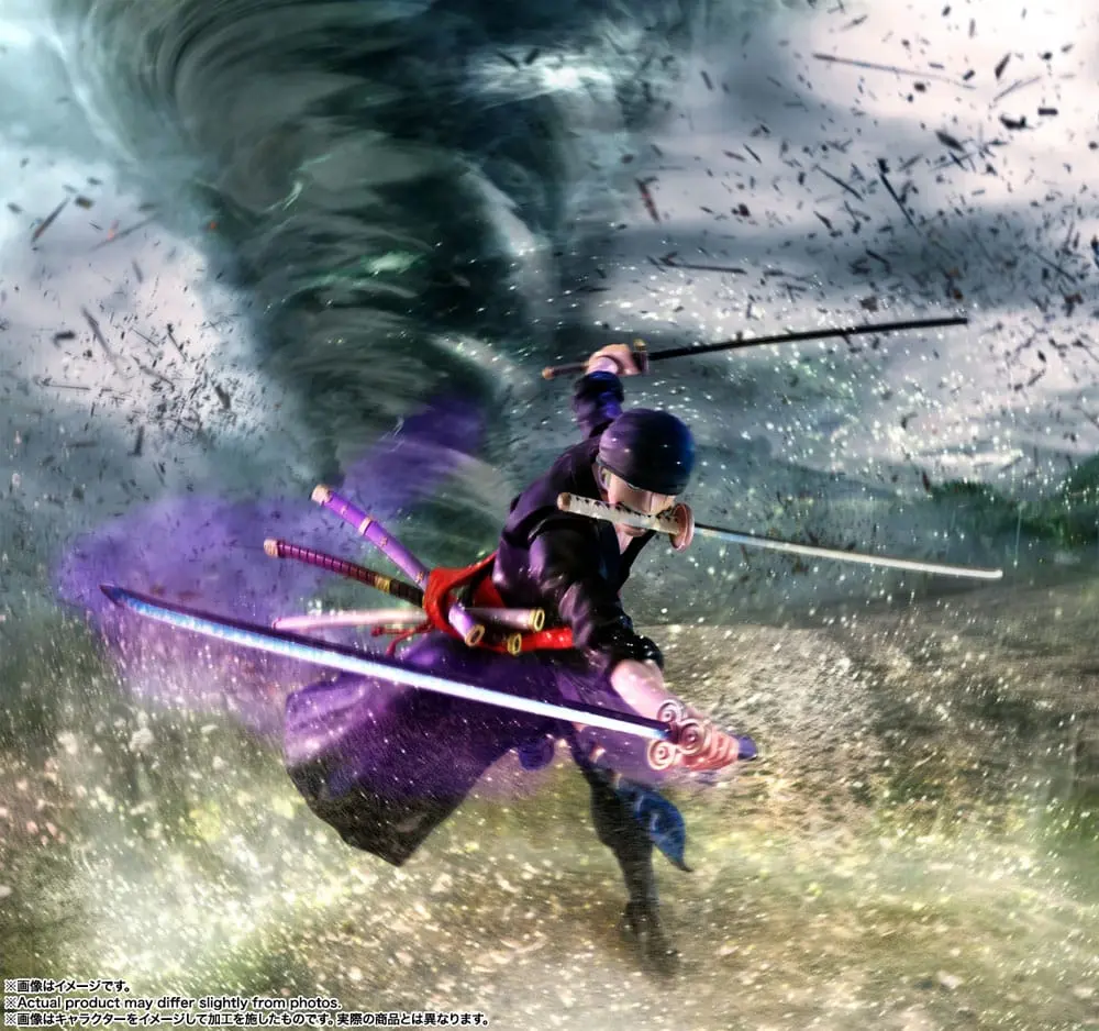One Piece S.H. Figuarts Roronoa Zoro (The Raid on Onigashima) akciófigura 15 cm termékfotó