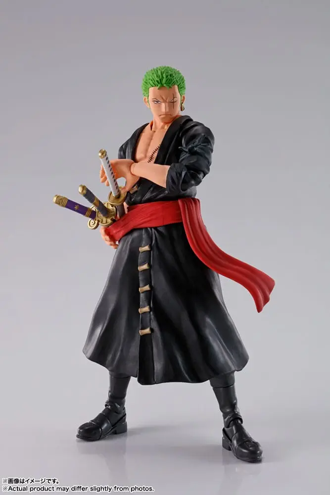 One Piece S.H. Figuarts Roronoa Zoro (The Raid on Onigashima) akciófigura 15 cm termékfotó