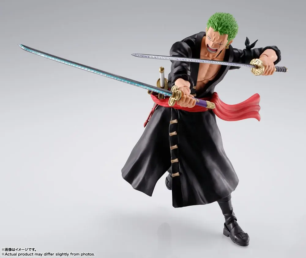 One Piece S.H. Figuarts Roronoa Zoro (The Raid on Onigashima) akciófigura 15 cm termékfotó