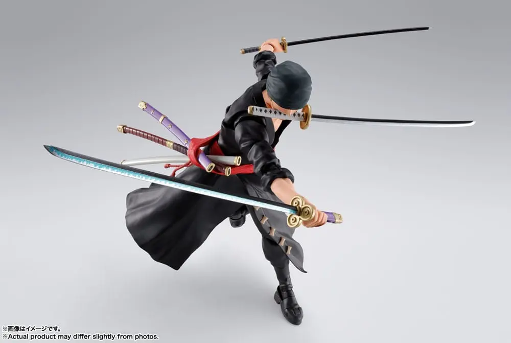 One Piece S.H. Figuarts Roronoa Zoro (The Raid on Onigashima) akciófigura 15 cm termékfotó