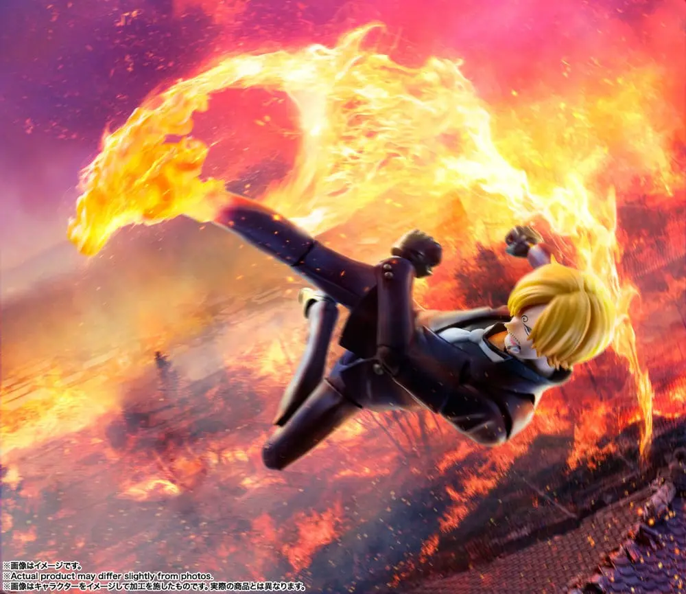 One Piece S.H. Figuarts Sanji (The Raid on Onigashima) akciófigura 15 cm termékfotó