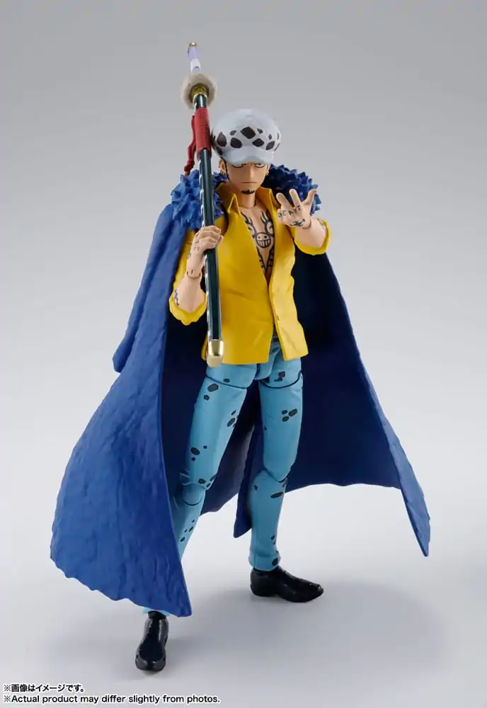 One Piece S.H. Figuarts Trafalgar Law -The Raid on Onigashima- akciófigura 16 cm termékfotó