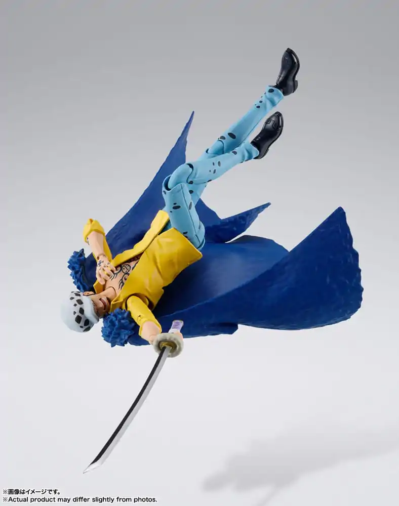 One Piece S.H. Figuarts Trafalgar Law -The Raid on Onigashima- akciófigura 16 cm termékfotó