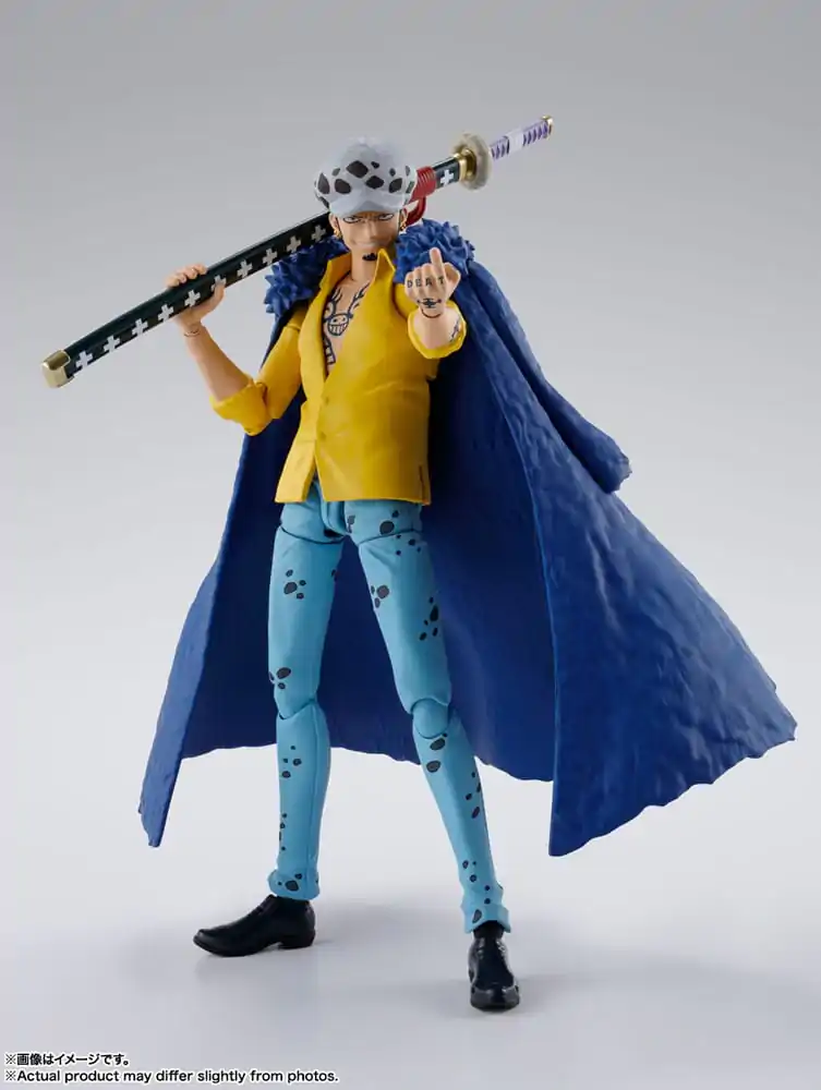 One Piece S.H. Figuarts Trafalgar Law -The Raid on Onigashima- akciófigura 16 cm termékfotó