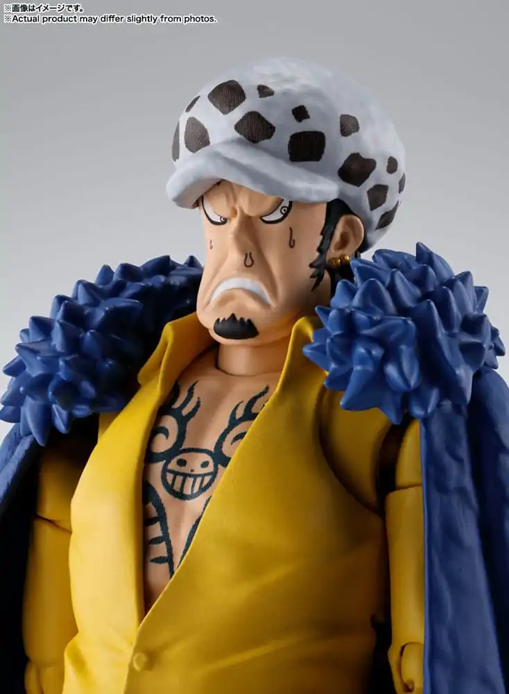 One Piece S.H. Figuarts Trafalgar Law -The Raid on Onigashima- akciófigura 16 cm termékfotó