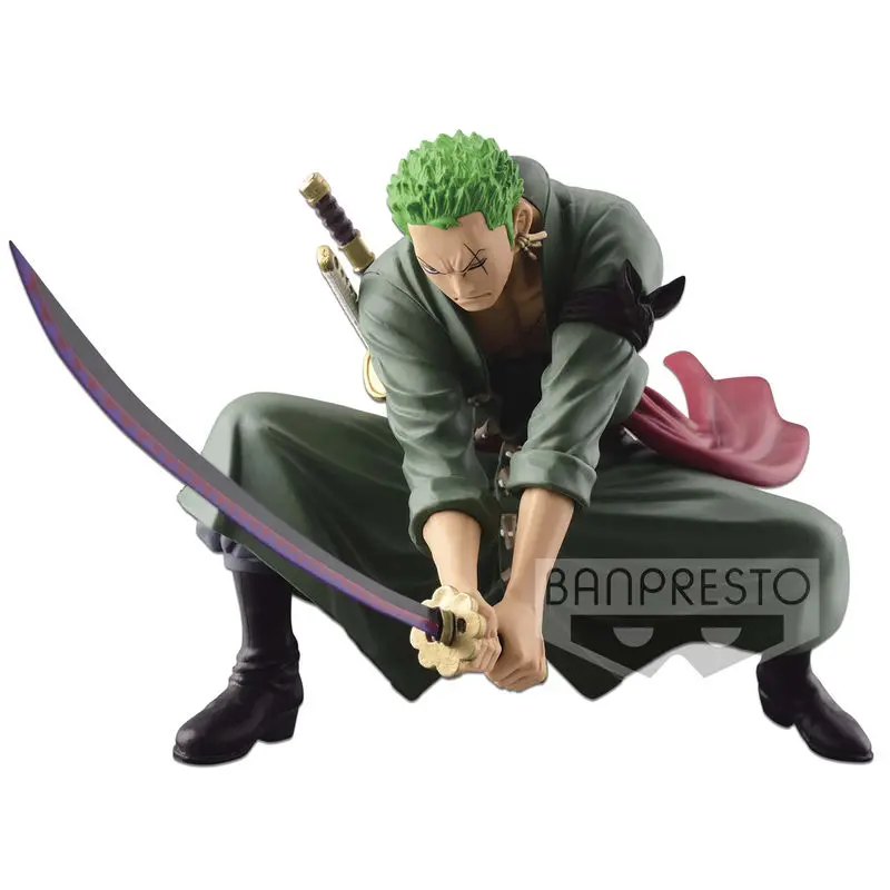 One Piece Scultures Big Zoukeio 4 Zoro figura 13cm termékfotó