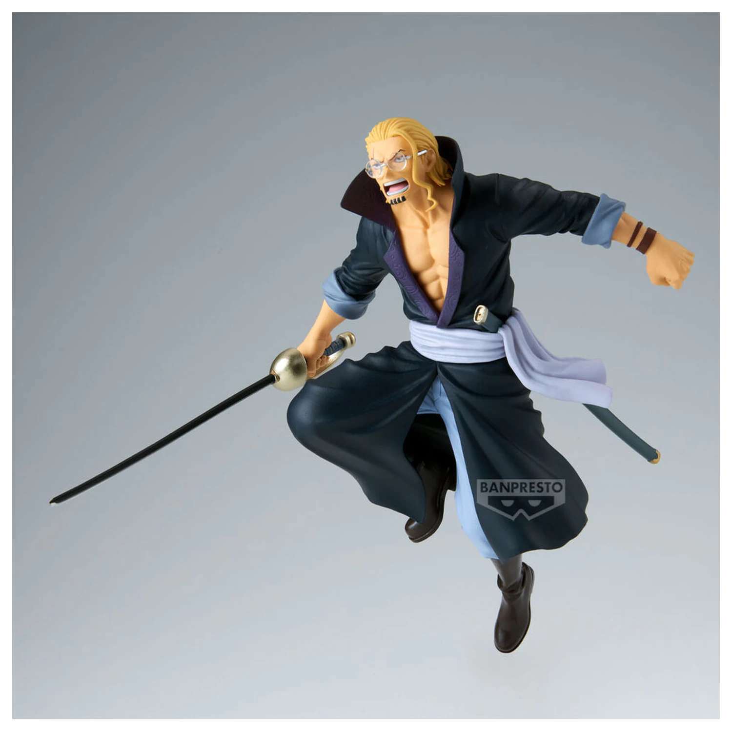 One Piece Silvers Rayleight Battle Record figura 16cm termékfotó