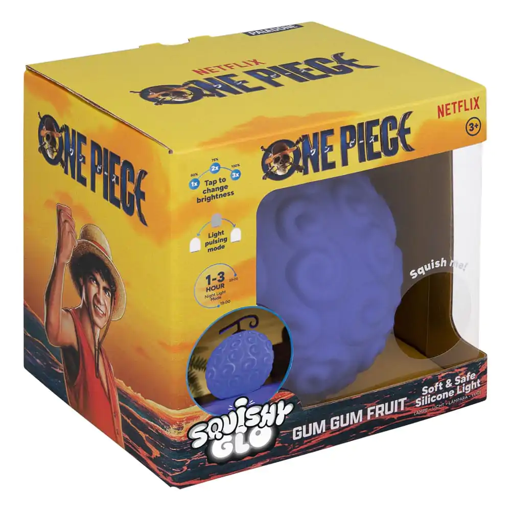 One Piece Squishy Glo Gum Gum Fruit szilikon lámpa 15 cm termékfotó
