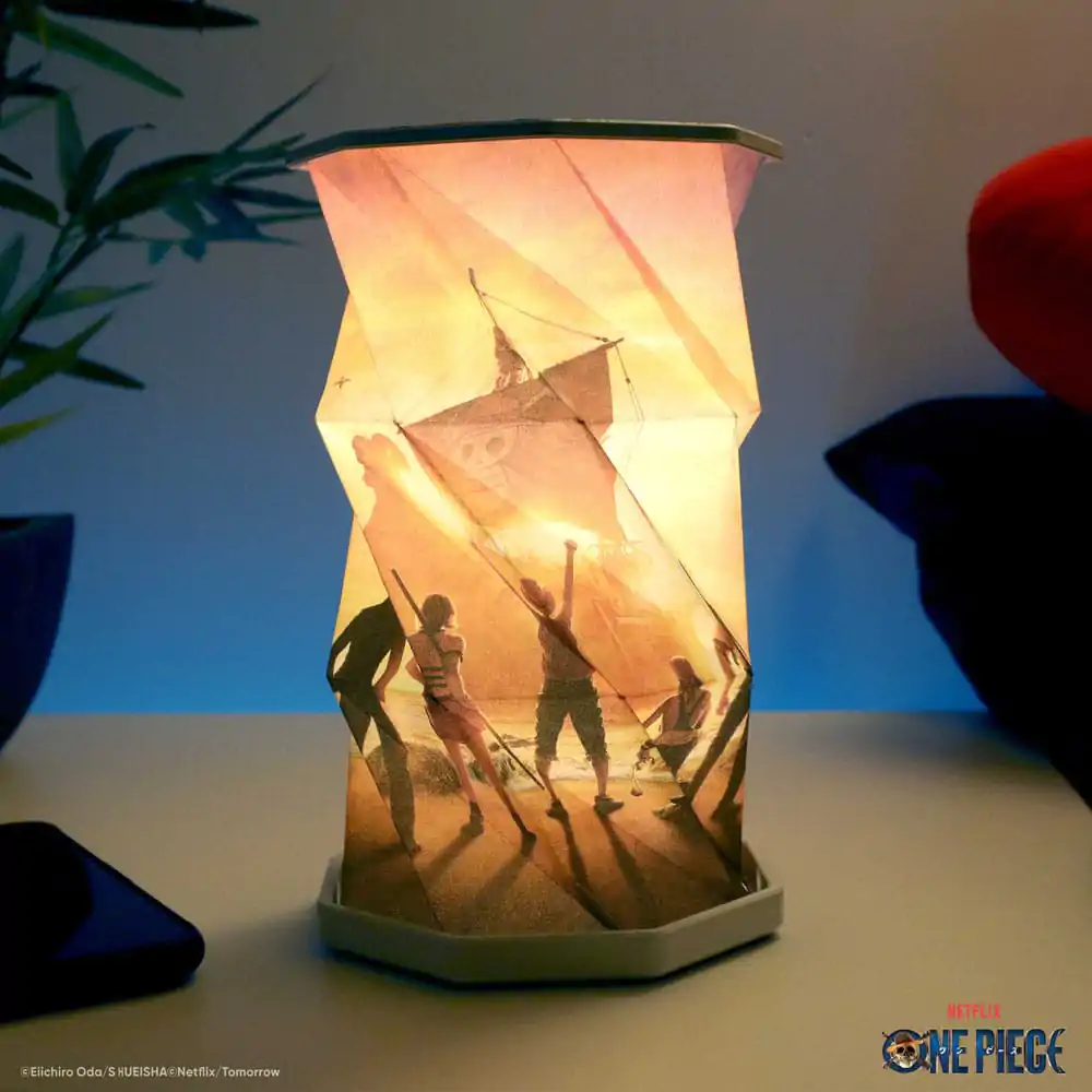 One Piece Straw Hat Crew összecsukható lámpa 15 cm termékfotó