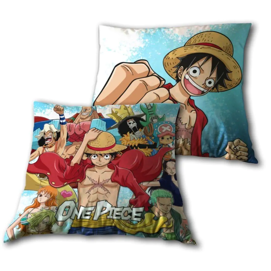 ONE PIECE Straw Hat  Crew Kissen 40X40cm termékfotó