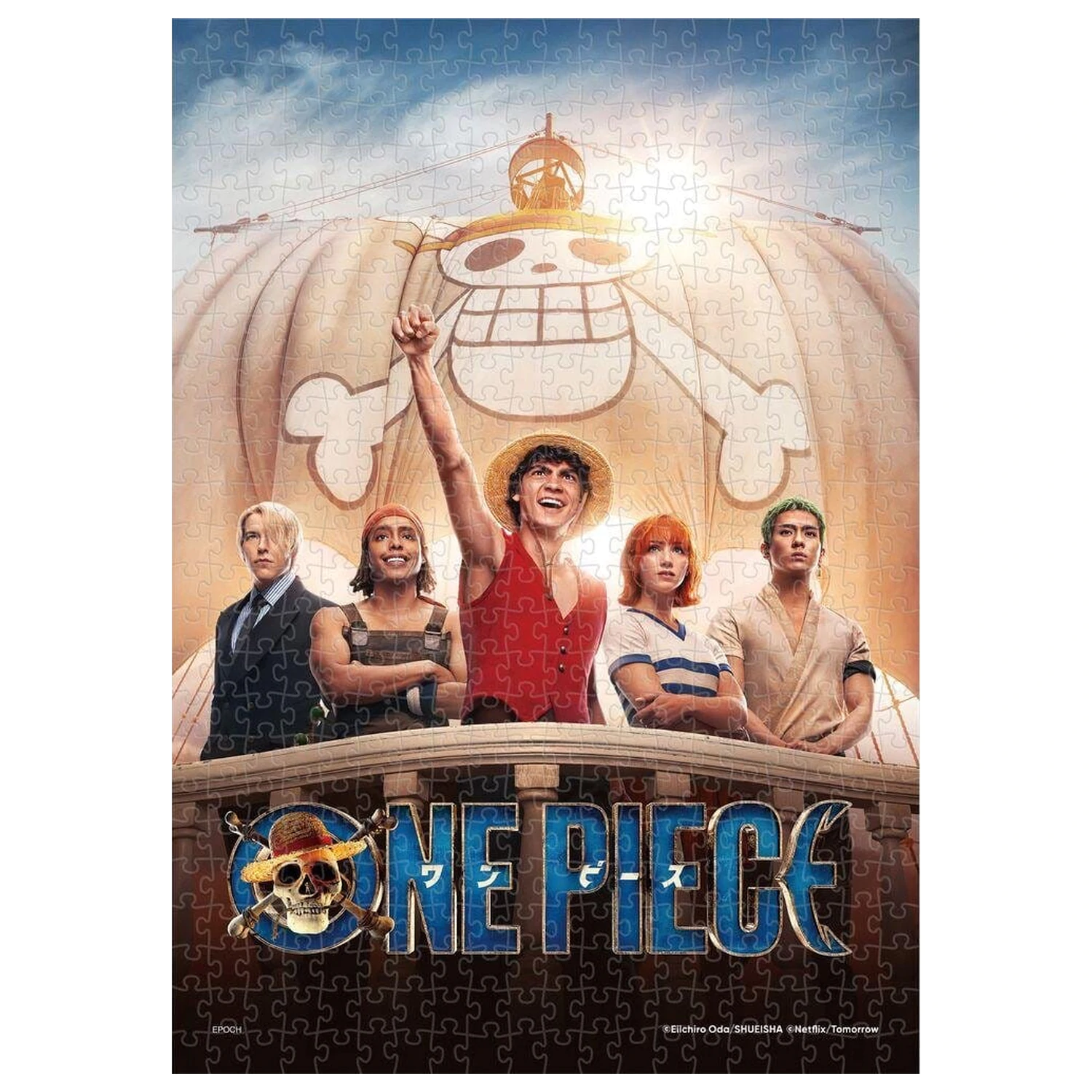 One Piece Straw Hats Crew puzzle (500 darab) termékfotó