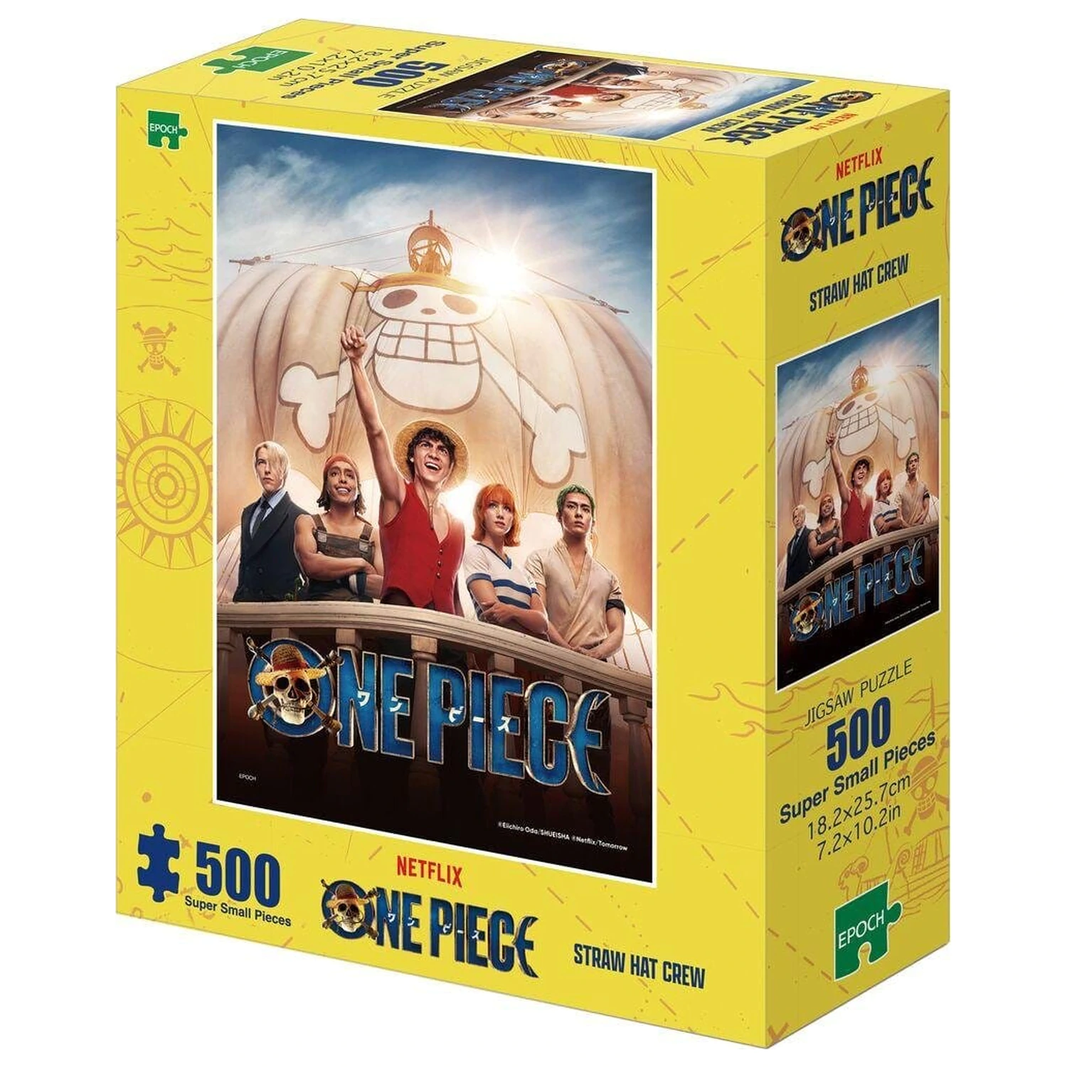 One Piece Straw Hats Crew puzzle (500 darab) termékfotó