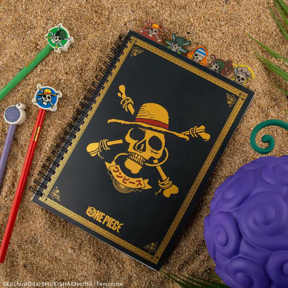 One Piece Strawhat Pirates jegyzetfüzet termékfotó