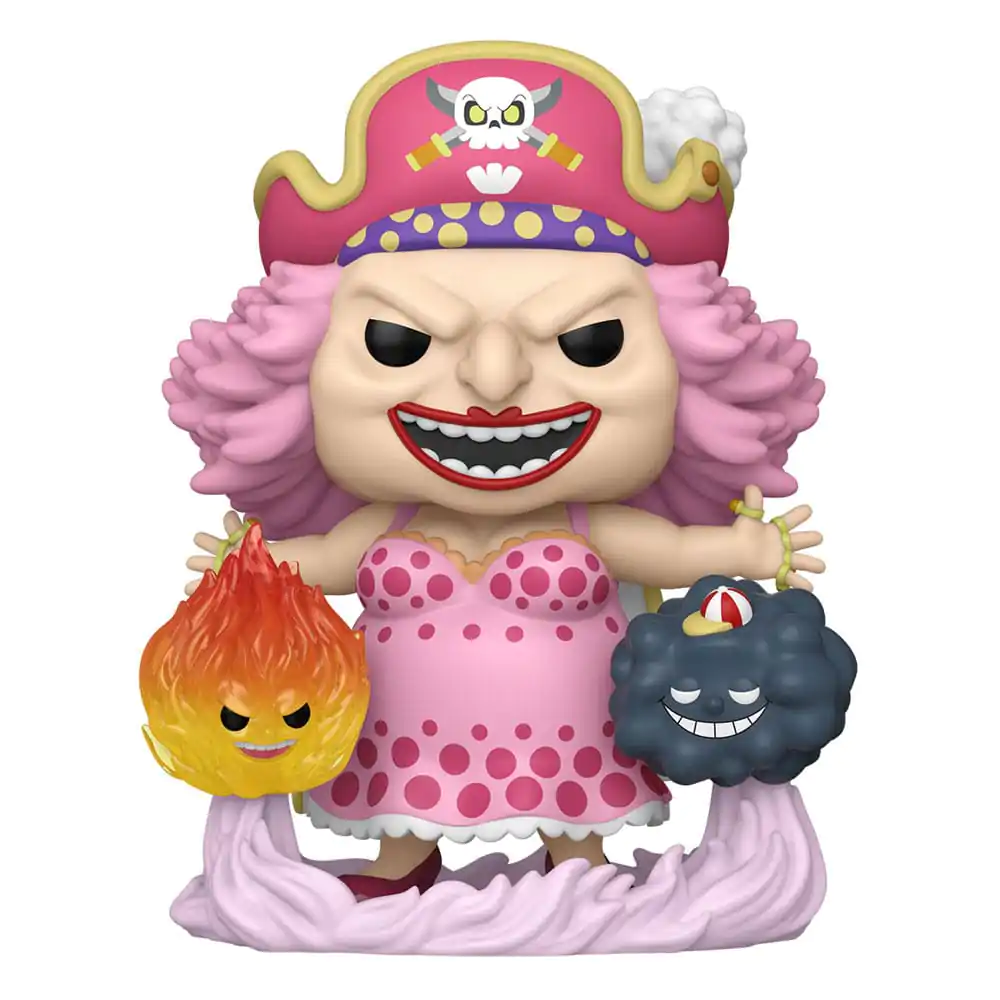 One Piece Super Sized Funko POP! Animation Vinyl figura Big Mom w/Homies 15 cm termékfotó