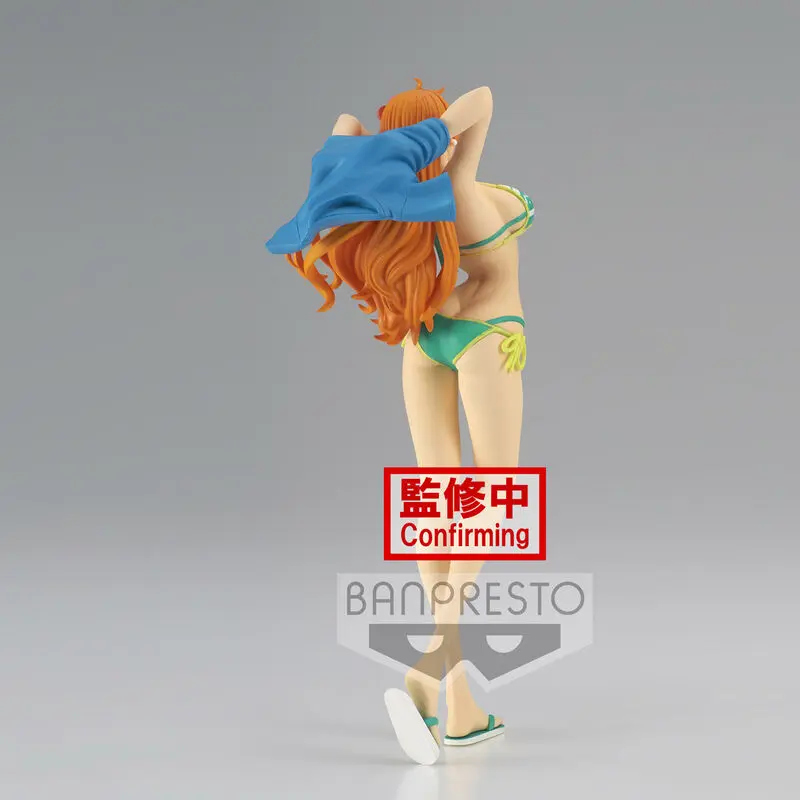 One Piece The Grandline Girl Vacation Nami Ver.A figura 20cm termékfotó