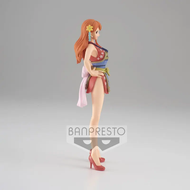 One Piece DXF The Grandline Lady Nami Wanokuni Vol.7 figura 16cm termékfotó