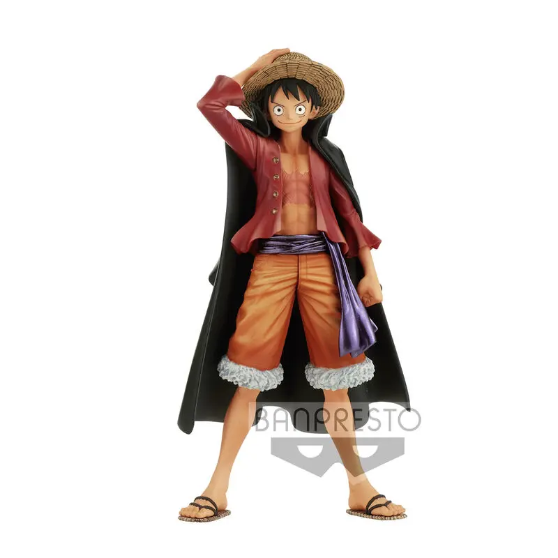 One Piece The Grandline Series Monkey D Luffy Wanokuni Vol.2 figura 16cm termékfotó