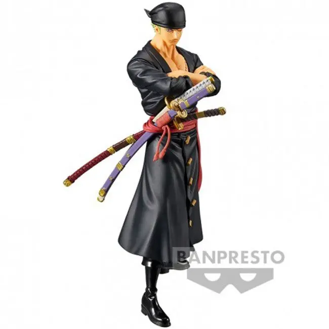 One Piece The Grandline Series vol.5 Roronoa Zoro figura 17cm termékfotó