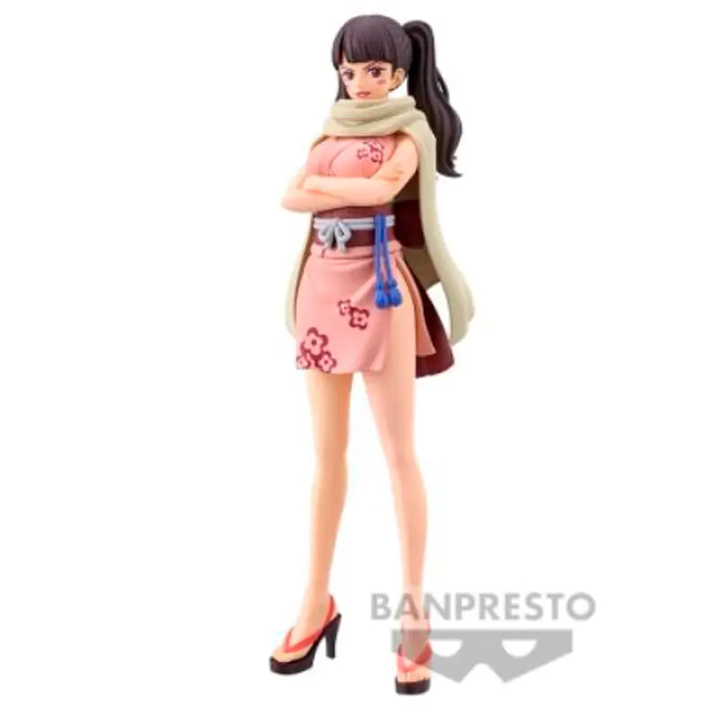 One Piece The Grandline Series Wanokuni Yukata Shinobu Kocho figura 16cm termékfotó