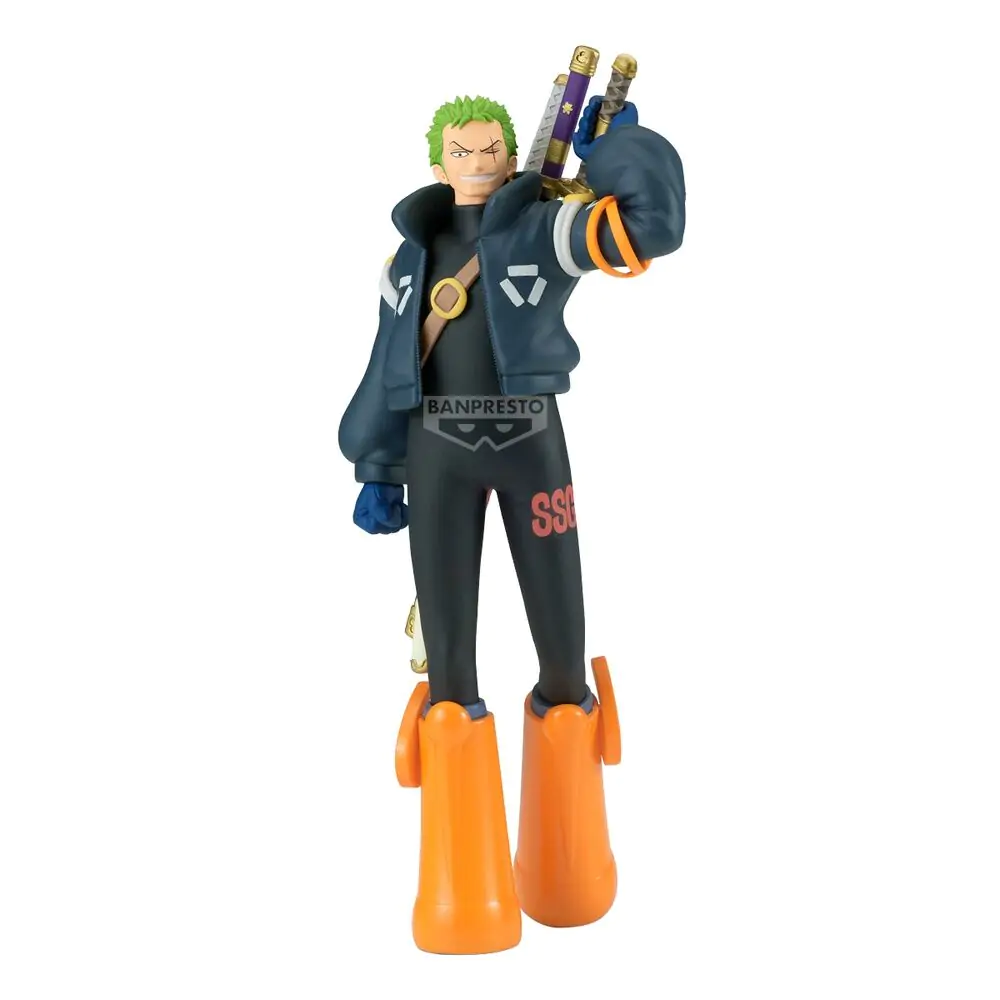 One Piece The Shukko Roronoa Zoro Egghead figura 17cm termékfotó