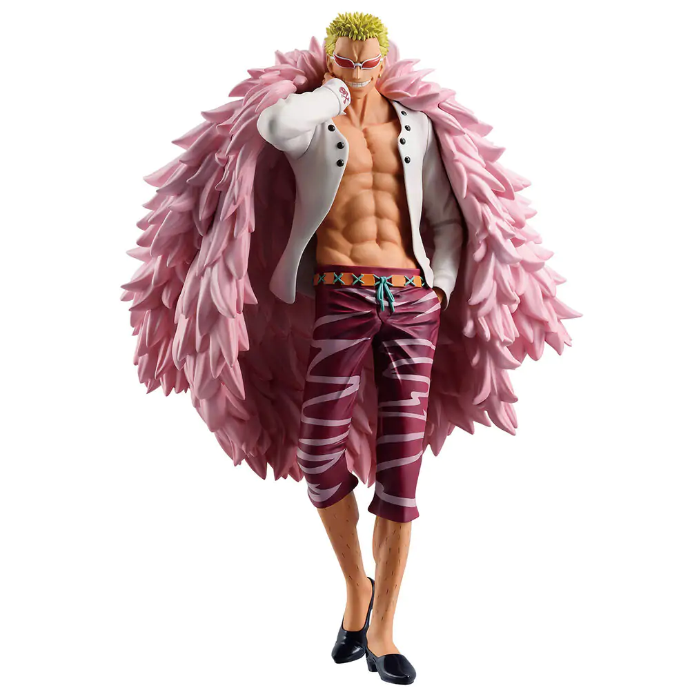 One Piece The Unbreakable Law Don Quixote Doflamingo Ichibansho figura 26cm termékfotó