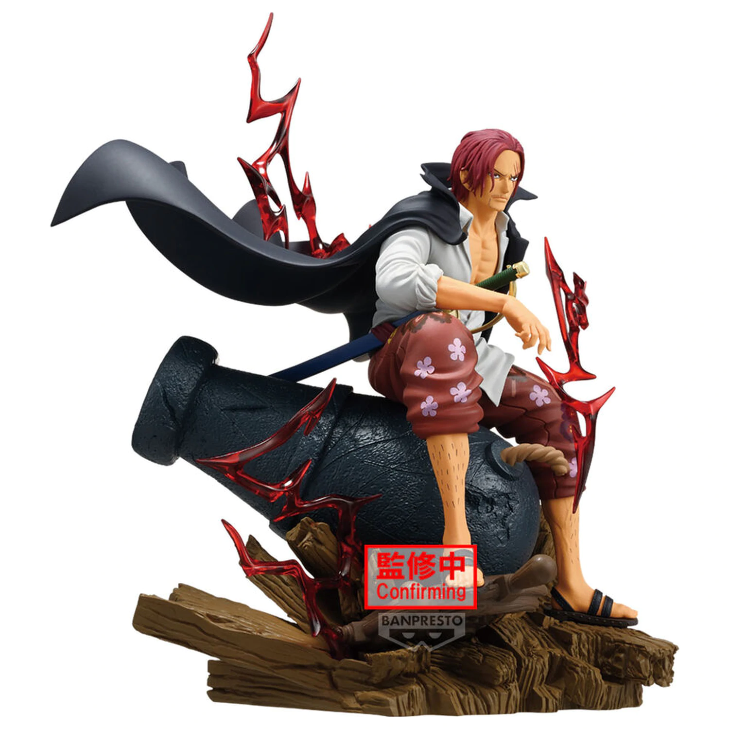 One Piece Theorama Soul Shanks figura 24cm termékfotó