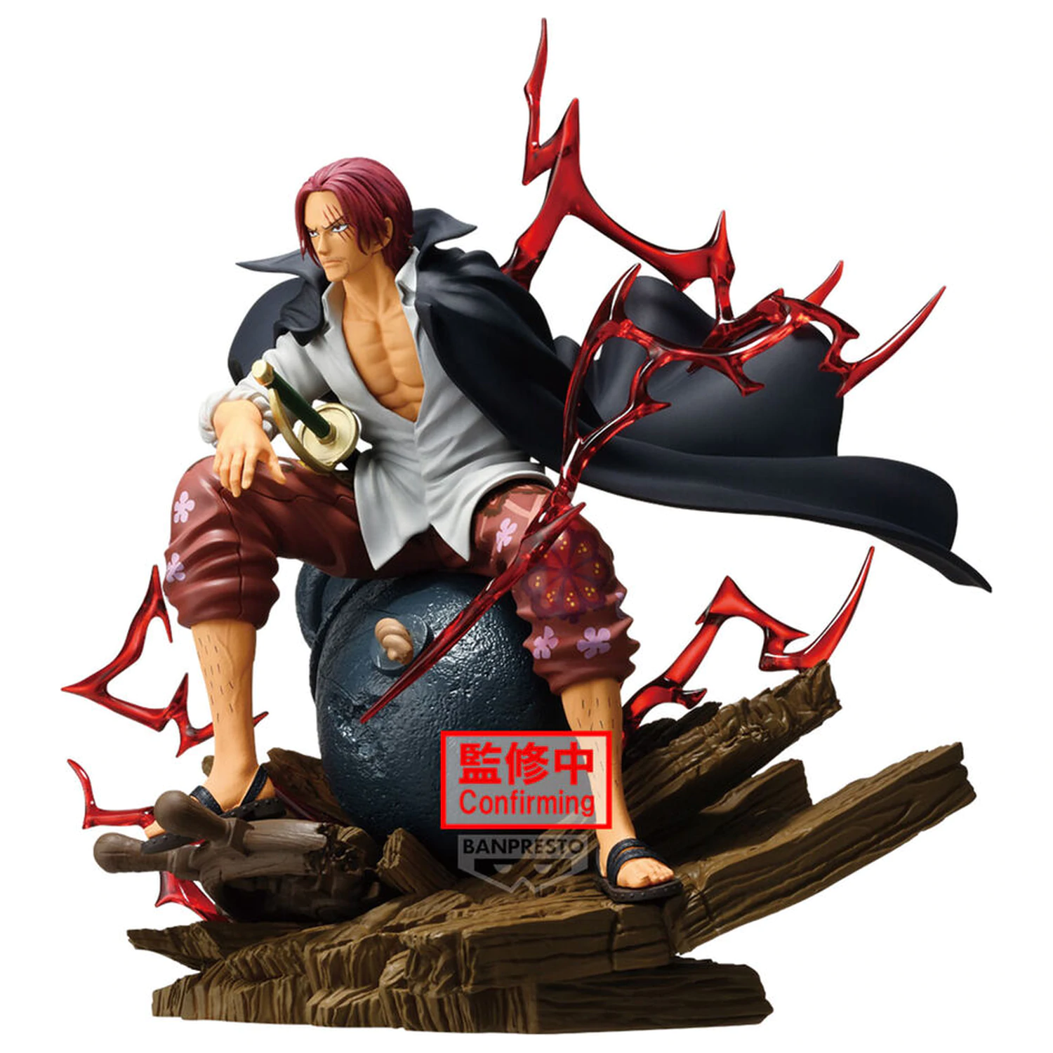 One Piece Theorama Soul Shanks figura 24cm termékfotó