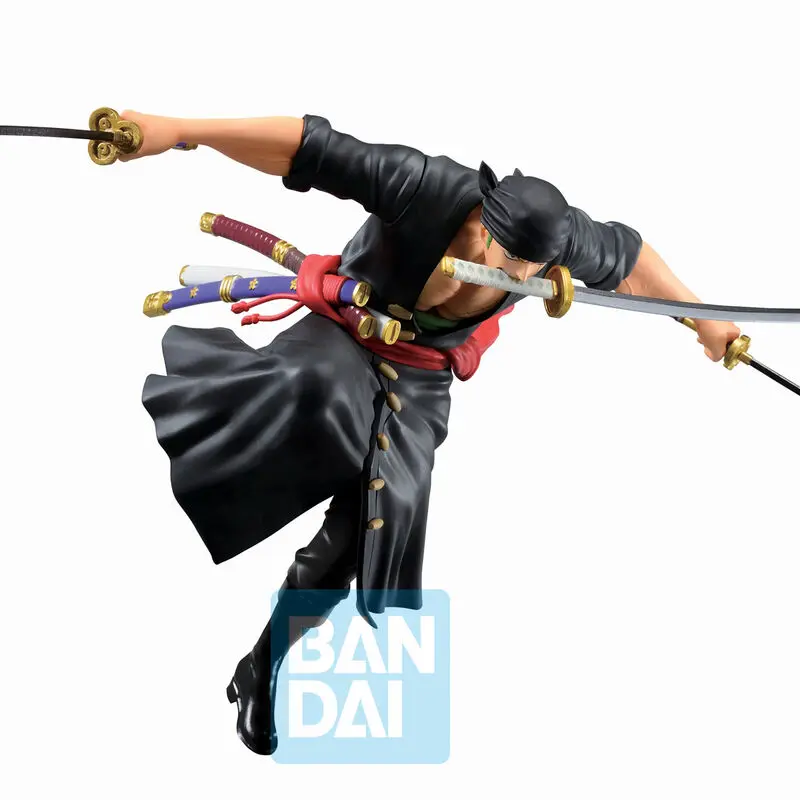 One Piece Third Act Wano Country Roronoa Zoro Ichibansho figura 17cm termékfotó