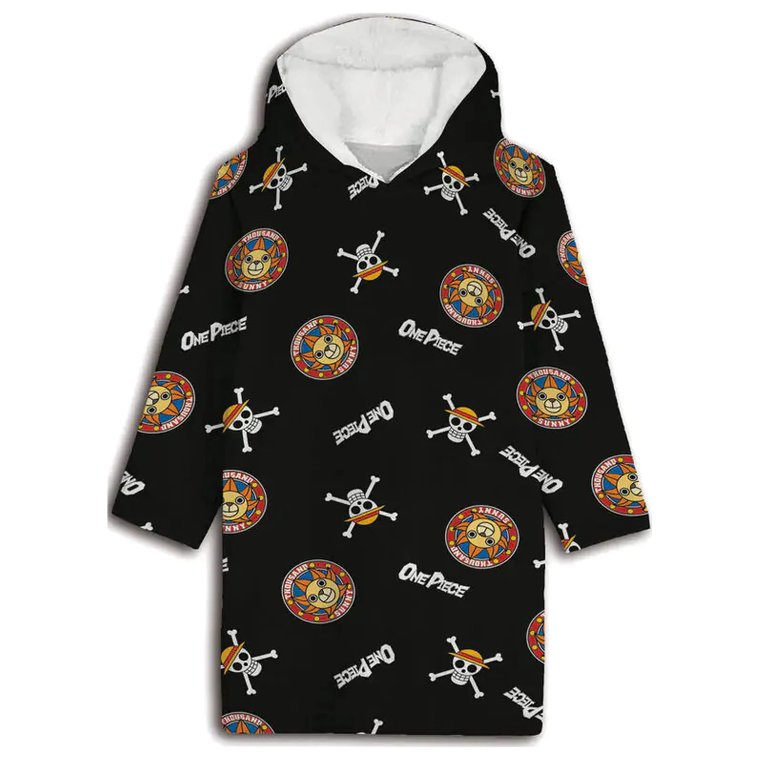 One Piece Thousand Sunny belebújós plüss polár takaró, poncsó 7-14 év termékfotó