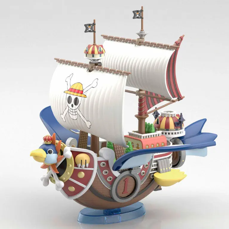 One Piece Thousand-Sunny Flying Model Ship modell készlet figura 12cm termékfotó